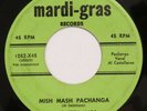AL CASTELLANOS Mish Mash Pachanga MARDI-GRAS 45 Latin 1957 7” HEAR