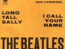 Sg.  COVER   -    THE BEATLES   -   LONG TALL SALLY   -  Schrift Cover