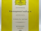 DGG red tulip stereo SLPM 138 009 Brahms piano quintet op. 34 Janacek Bernathova