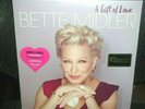 BETTE MIDLER A GIFT OF LOVE BARNES & NOBLE PINK LP WIND BENEATH MY WINGS NIGHT &