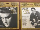 Elvis Presley 50th Anniversary Gold Vinyl Greatest Hits Golden Singles Sets 1&2