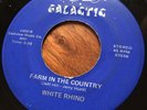 WHITE RHINO Farm In the Country rare OH loner psych outsider GALACTIC VG+