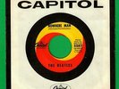 The Beatles US 45 Capitol 5587 Nowhere Man  B-side Label with 'Starkey' print