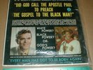 NM Vtg Revival Sermon A A Allen LP Record Preach the Gospel to the black man ?