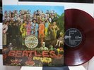 THE BEATLES / SGT. PEPPER'S... RED WAX JAPAN ORIG. 1st PRESS 1967 ODEON LP EX+