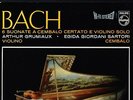 PHILIPS STEREO - BACH SONATAS FOR VIOLIN & CEMBALO - GRUMIAUX / SARTORI - 2LP NM