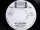 Henry Alston White Label Promo COLPIX 731 VG+ SOUL NORTHERN SOUL 45