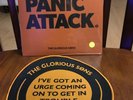 The Glorious Sons Panic Attack Orange Splatter single with 7