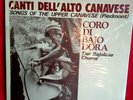CORO DI BAJO DORA Canti dell'Alto Canavese LP ITALY 1974 MINT Albatros Folk
