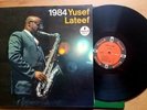 YUSEF LATEEF 1984 IMPULSE A-84 RVG VAN GELDER ORANGE AND BLACK MONO VG++