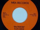 ELLEN TORI AMOS: Baltimore / Walking with You MEA  17-Year Old Tori 45 Pop HEAR