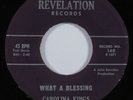 Gospel 45 CAROLINA KINGS What A Blessing REVELATION HEAR