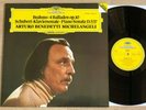 MICHELANGELI piano sonata, ballads SCHUBERT BRAHMS 1stPress DGG DIGITAL MINT
