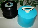 DISK-G0-CASE with (66) Oldies 45's - JUKEBOX GOLD - 45rpm 7