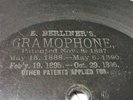E. BERLINER'S GRAMOPHONE -  