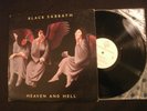 Black Sabbath - Heaven and Hell - 1980 Vinyl 12'' Lp/ VG+/ Dio / Hard Rock Metal