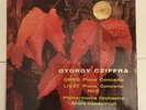 GYÖRGY CZIFFRA Grieg/Liszt Piano ORIG HMV white/gold ASD 301 UK-1959 LP