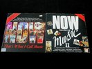 NOW THAT'S WHAT I CALL MUSIC 1&2 LP VIRGIN 1983/4 EX CLEAN CON