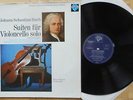 C40 REINE FLACHOT BACH COMPLETE SUITES FOR CELLO SOLO 2 x LP SAPHIR STEREO