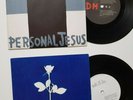 2 x UK Picture Sleeve 45s Depeche Mode - Personal Jesus / Enjoy The Silence