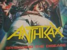 Anthrax spreading The Disease Signed Picture Disc