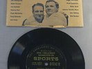 1956 GREATEST MOMENTS IN SPORTS 45 RPM RECORD - BABE RUTH LOU GEHRIG