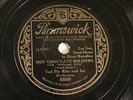 JAZZ TED FIORITO ORCH Hot Choc'late Soldiers BRUNSWICK 6860 E-