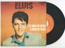 ELVIS PRESLEY It's Now Or Never 7/45 EX '71 FRANCE UNIQUE COVER