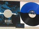 WOODS Live at Third Man LP Limited Edition BLACK & BLUE Color Vinyl White Fence
