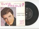 ELVIS PRESLEY W/ The Jordanaires  Surrender / Lonely Man 7/45 SPAIN '61 PS