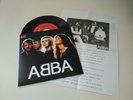 ABBA *THE DAY BEFORE YOU CAME* 7'' 1982 PROMO COPY WITH PRESS RELEASE EXC