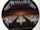 Metallica picture disc LP vinyl album record Master Of Puppets - 1st - EX UK