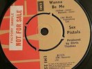 SEX PISTOLS - ANARCHY IN THE UK - Original EMI BLACK SLEEVE Chris Thomas Credits