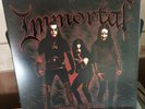 IMMORTAL. DAMNED IN BLACK. PINK/RED GALAXY VINYL