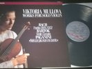 Rare ED1 Mullova Bach Bartok Paganini Works Solo Violin LP Philips 420 948-1