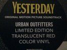 YESTERDAY - U.S RED COLOURED VINYL SOUNDTRACK 2 LP (THE BEATLES URBAN OUTFITTERS