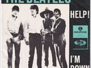 BEATLES Help / I'm Down RARE Denmark 45 SUPERB CONDITION sleeve  danish HEAR