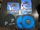 Ecco the Dolphin Deluxe Vinyl Soundtrack OST 2x LP Blue Colored Sega CD Slipmat