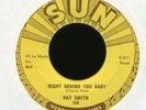 RAY SMITH Right Behind You Baby on Sun Rockabilly 45 Hear