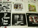 Six Beatles (Group and Solo) Picture Sleeves - No Vinyl