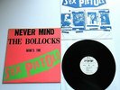 Sex Pistols - Never Mind The Bollocks USA 77 Los Angeles 1st Press LP + Sticker