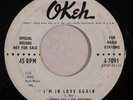 LAVERNE RAY & THE RAYTONES doo wop promo 45 RPM OKEH I've Got That Feeling Im In