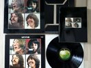 THE BEATLES Let It Be 1970 Japan Box Set Vinyl & Book Red Apple Logo AP-9009