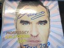Morrissey SIGNED “California Son” Texas Vinyl Record  The Smiths
