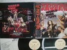 SCORPIONS WORLD WIDE LIVE EMI EMS-67178,9 JAPAN OBI POSTER VINYL 2LP