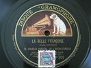 Charles Panzera La Belle Françoise 78RPM 10