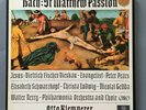 SAX 2446-50 B/S KLEMPERER BACH ST MATTHEW PASSION FIRST PRESS UK LP SET TOP NM