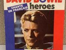 David Bowie Heroes French Language Import Vinyl Pressing 45RPM 1977