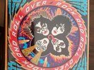 Kiss Rock And Roll Over Lp Teardrop Cover In Shrink Looks New Mint