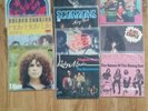 7` SET OF 10 SINGLES ROCK - KONVOLUT -  BLACK SABBATH, EDGAR BROUGHTON u.a.